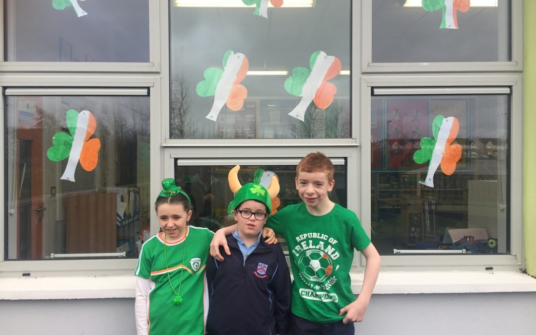 Celebrating all things Irish in Room 25!