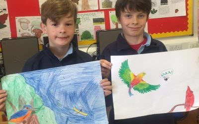 Third Class are ‘flying’ in Art!