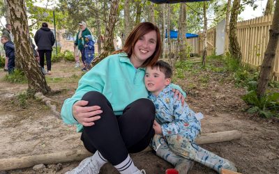 Parent Visit to our Outdoor Play Area